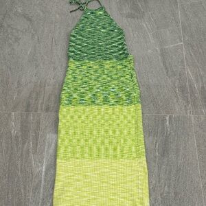 Future Collective Green and Yellow Sweater